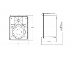 Комплект акустики 4 настенных динамика JBL Control 25-1 | Bluetooth | 4х30Вт